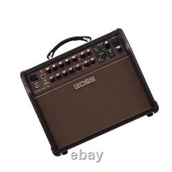 BOSS Acoustic Singer Live 60-Watt Bi-Amp Amplifier with Instrument Cables Bundle