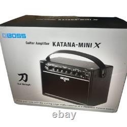 BOSS Katana Mini X 10W 1 x 5 Inch Portable Guitar Amplifier Black New Open Box