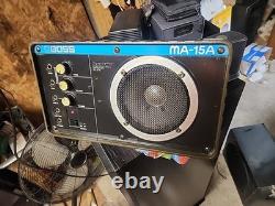 BOSS ma-15A Small amplifiers Guitar Vintage Tested from japan