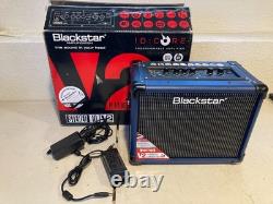 Blackstar IDCore 10 V2 Blue Limited Edition stereo guitar combo amplifier Blackstar IDCore 10 V2 Blue Limited Edition stereo guitar combo amplifier