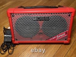 Boss Cube Street II Red Battery-Powered Stereo Modeling Amplifier
