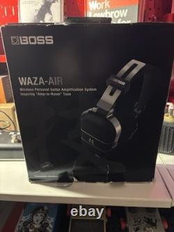 Boss Waza Air Wireless Guitar Headphone Amplifier + XSONIC FOOTSWITCH(BRAND NEW)