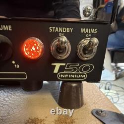 Bugera Infinium T50 50W Tube Head Guitar Amplifier 2-Ch 4/8/16 Ohm USED OPEN BOX