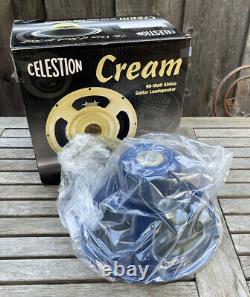 CELESTION G12 ALNICO BLUE SPEAKER. SLIGHTLY USED. Speaker impedance is 8 ohms