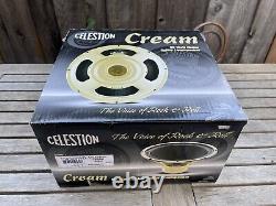 CELESTION G12 ALNICO BLUE SPEAKER. SLIGHTLY USED. Speaker impedance is 8 ohms