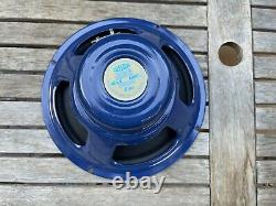 CELESTION G12 ALNICO BLUE SPEAKER. SLIGHTLY USED. Speaker impedance is 8 ohms