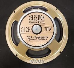 CELESTION G12H 70TH ANNIVERSARY 12 GUITAR SPEAKER 30W 16 Ohm Date code 19CV