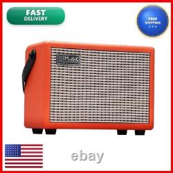 COOLMUSIC Acoustic/Electric Guitar Amplifier, 3-Year Warranty, 15 Watt Portable