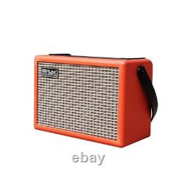 COOLMUSIC Acoustic/Electric Guitar Amplifier, 3-Year Warranty, 15 Watt Portable