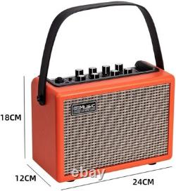 COOLMUSIC Acoustic/Electric Guitar Amplifier, 3-Year Warranty, 15 Watt Portable