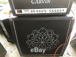 Carvin MTS 3200 guitar amplifier and 412 speakers