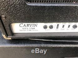 Carvin MTS 3200 guitar amplifier and 412 speakers