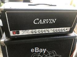 Carvin MTS 3200 guitar amplifier and 412 speakers