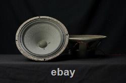 Celestion Blackback G12H 30W 16ohm 55hz guitar Matched pair vintage amplifier