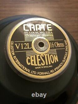 Celestion Crate Vintage Series V12L Greenback 16 Ohm Guitar Speakers