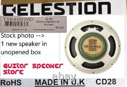 Celestion G10 GREENBACK 8 Ohm 2 Pack 10 inch 30W Guitar speaker UK made NIB