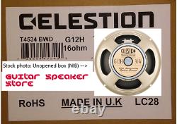 Celestion G12H 30W Anniversary 16ohm UK-made 12 inch Guitar speaker (NIB) G12