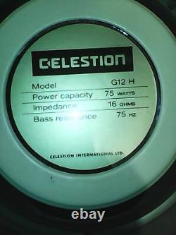 Celestion G12H-75 Creamback 16 75W 75hz Ceramic New UK Guitar speaker