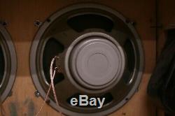 Celestion G12L T1692 1979 Blackback PAIR Speakers 25 Watts 4 Ohms Free Postage
