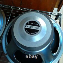 Celestion G12T-100 12 Guitar Speaker 8 ohm 100 Watts'MINT' A PAIR MI UK