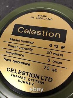 Celestion Heritage G12M 20W, 12 Vintage Guitar Speaker 8 Ohm