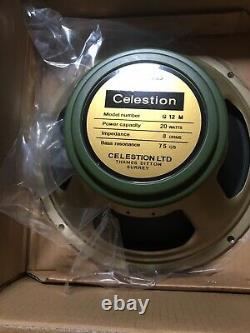 Celestion Heritage Series G12M Speaker 20W 8Ohm Made in UK Barely used