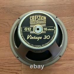 Celestion Vintage 30 Guitar Speaker UK 16 Ohm Made in England 1999