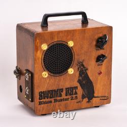 Cigar box guitar amplifier