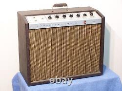 Cool Vintage 1962-63 Gibson Discoverer Tremolo Amp Ga 8t Amplifier 12 Inch Combo