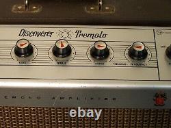 Cool Vintage 1962-63 Gibson Discoverer Tremolo Amp Ga 8t Amplifier 12 Inch Combo