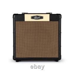 Cort Guitars CM15R-BK-U 1 x 8 in. 15W CM15R-BK Combo Guitar & Bass Amplifier