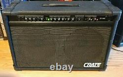 Crate 2X12 Guitar Combo Amplifier GX-130C. Chorus. Reverb. 12 speakers. 130 W