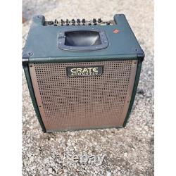 Crate CA6110DG Acoustic 60 Watt Guitar Amplifier DSP Effects Green 2-Channel Amp