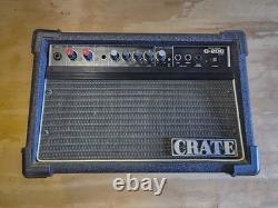 Crate G20C XL Guitar Amplifier Boutique Lunchbox Made in USA Chorus Footswitch