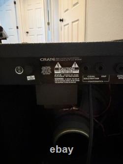 Crate Glx212 Solid State Electric Guitar Channels Amp 120 Watt Black