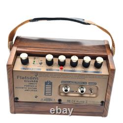 Crush20 20W Guitar Amp with Battery Reverb EQ for Mic Acoustic Guitars