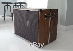 Custom walnut 1x15 bass guitar CAB with 1962 JBL D-140f speaker EXQUISITE