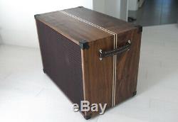 Custom walnut 1x15 bass guitar CAB with 1962 JBL D-140f speaker EXQUISITE