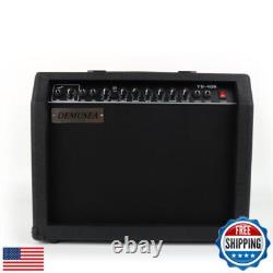 Demusea New 40W Electric Guitar Amplifier Amp 6.5'' Speacker 110-240V Voltage