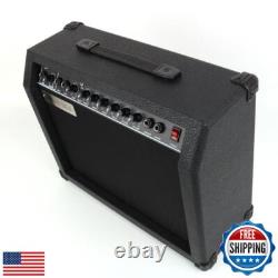 Demusea New 40W Electric Guitar Amplifier Amp 6.5'' Speacker 110-240V Voltage