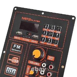 Digital Amplifier Board 120W Microphone Guitar Bluetooth Speaker Home Theater