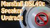 Diy How To Replace An Amplifier Speaker Marshall Dsl 40c Celestion Speaker Upgrade Vintage 30