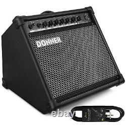 Donner DDA-35 35W Electronic Drum Amplifier Speaker Electric Guitar Keyboard Amp