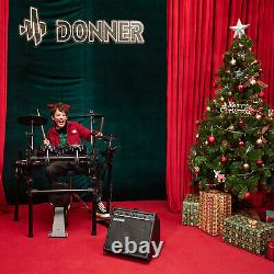 Donner DDA-35 35W Electronic Drum Amplifier Speaker Electric Guitar Keyboard Amp