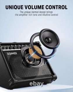 Donner DKA-20 Piano Keyboard Amplifier 20W Electric Guitar Drum Amp 2 Channel