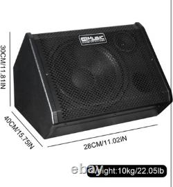 Electric Drum AMP 80-Watt Electronic Drum Amplifier DM80 Keyboard Speaker wit