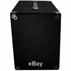 Electric Guitar 1X12 Empty 12 Speaker Carpet Cabinet Enclosure Box 1/4 Jack