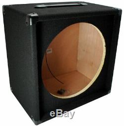 Electric Guitar 1X15 Empty 15 Speaker Carpet Cabinet Enclosure Box 1/4 Jack