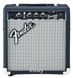 Electric Guitar Amplifier, 10 Watt, 6 Inch Speaker, Black, Solid State