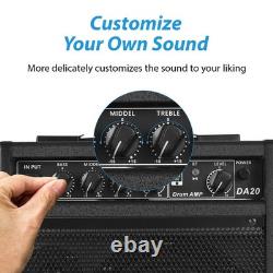 Electronic Drum Speaker Portable BT Practice Drum Amplifier Speaker For Ele WBGZ